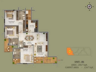 Type B6 3BHK Trinity Accord