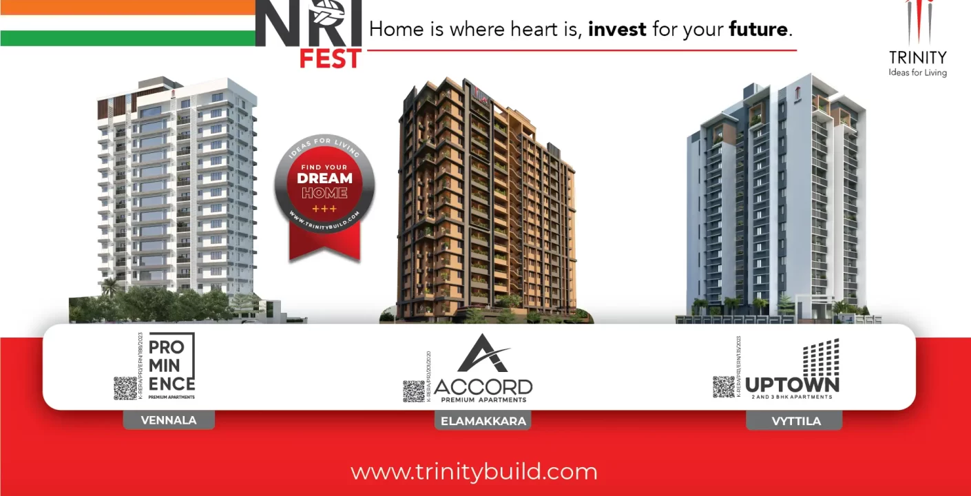 Trinity Builders NRI Fest Web Banner