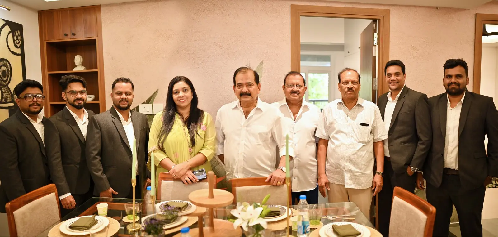 Shri Hibi Eden Inaugurates the Sample Apartment at Trinity Accord by Trinity Builders ()