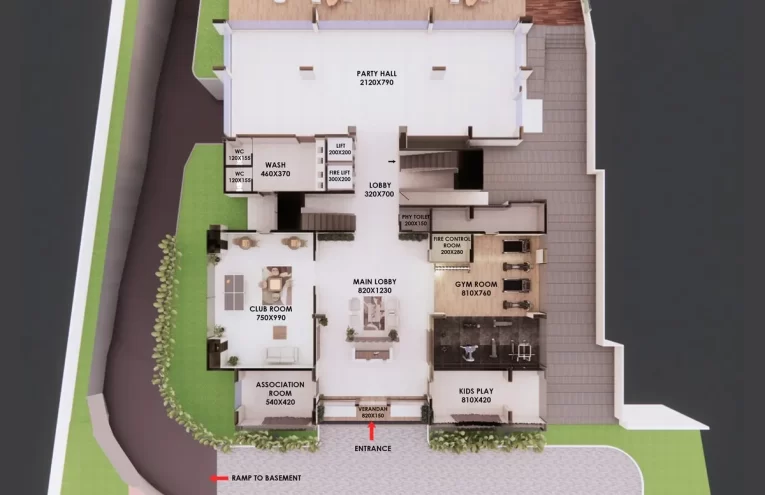 Trinity Nova Upper Ground Floor Plan