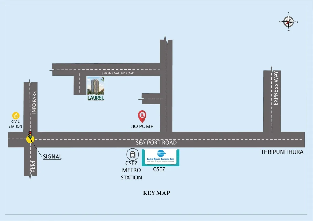 Trinity Laural LAUREL LOCATION MAP
