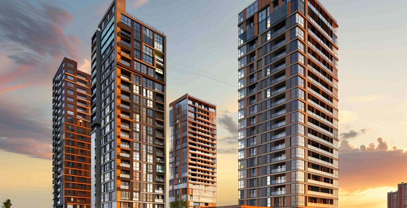 new luxury residential buildings stylish office building premium apartments flat building