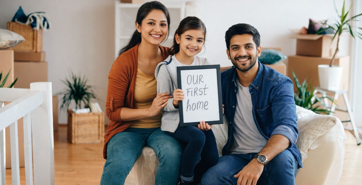 Our first home together